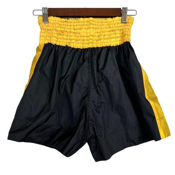 THAISMAI Muay Thai Short Classic Boxing MMA Costume Black Size Large - Picture 3 of 5